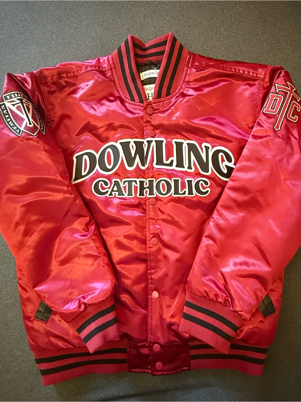 HGC Caitlyn Clark varsity jacket